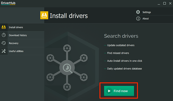 05-ASUS - Người đam mê bộ phận trợ giúp Hình ảnh DriverHub (Miễn phí)