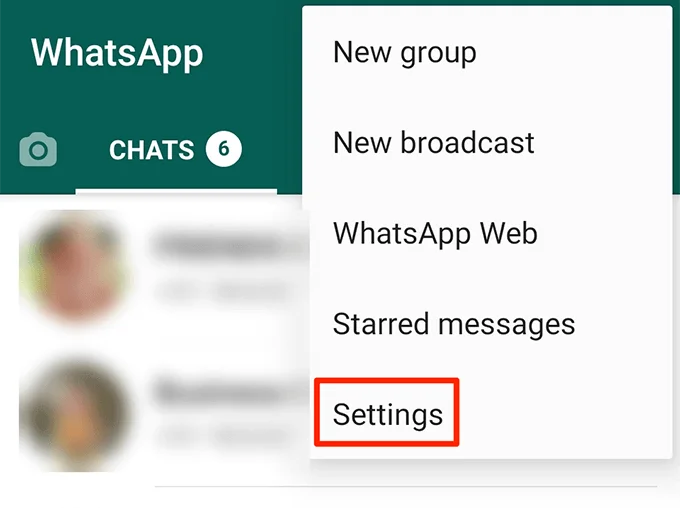 cài đặt whatsapp - Mẹo công nghệ trực tuyến Cách rẽ Off Đọc biên lai trong hình ảnh WhatsApp
