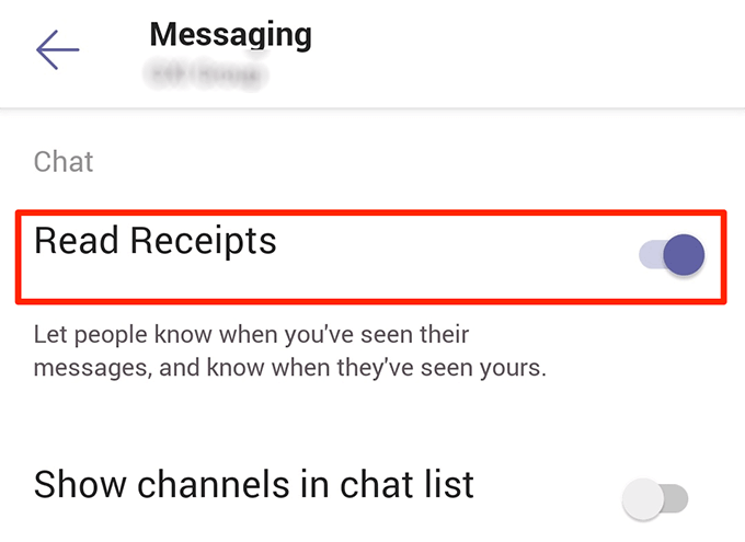 đội-biên lai - Mẹo công nghệ trực tuyến Cách rẽ Off Đọc biên lai trong Microsoft Teams hình ảnh 3