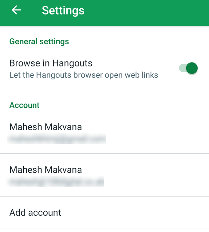 tài khoản hangouts - Mẹo công nghệ trực tuyến Cách rẽ Off Đọc biên lai trong Google Hangouts hình ảnh 2