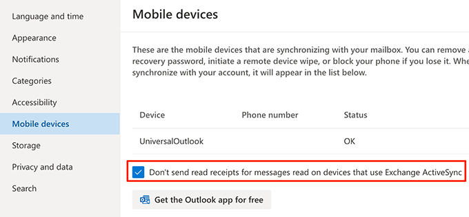 triển vọng-biên lai - Mẹo công nghệ trực tuyến Cách rẽ Off Đọc biên nhận trong Outlook hình ảnh 4