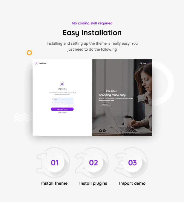 Tải xuống: Beehive - Mạng xã hội WordPress Theme | Chủ đề hay nhất 3 Tổ ong | Cài đặt