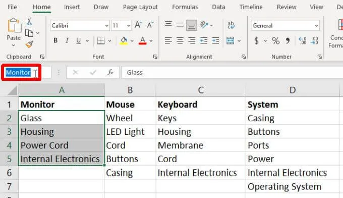 Cách tạo nhiều danh sách thả xuống được liên kết trong Excel 6 Cách tạo nhiều danh sách thả xuống được liên kết trong Excel