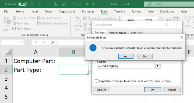 Cách tạo nhiều danh sách thả xuống được liên kết trong Excel 24 Cách tạo nhiều danh sách thả xuống được liên kết trong Excel