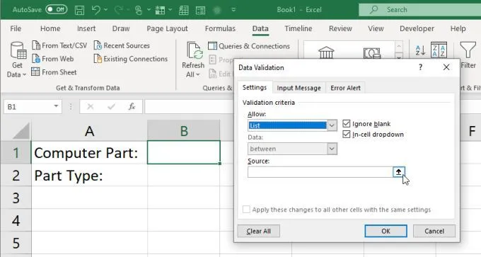 Cách tạo nhiều danh sách thả xuống được liên kết trong Excel 14 Cách tạo nhiều danh sách thả xuống được liên kết trong Excel
