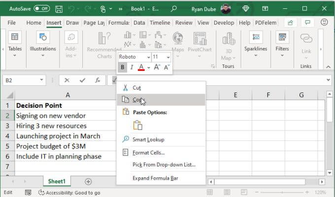 4 cách sử dụng dấu kiểm trong Excel 22 4 cách sử dụng dấu kiểm trong Excel