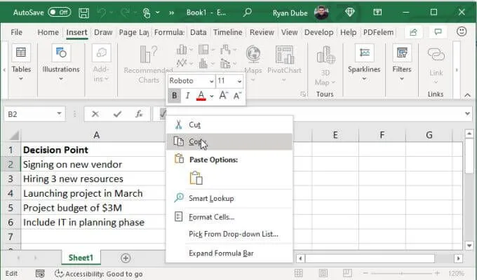4 cách sử dụng dấu kiểm trong Excel 22 4 cách sử dụng dấu kiểm trong Excel