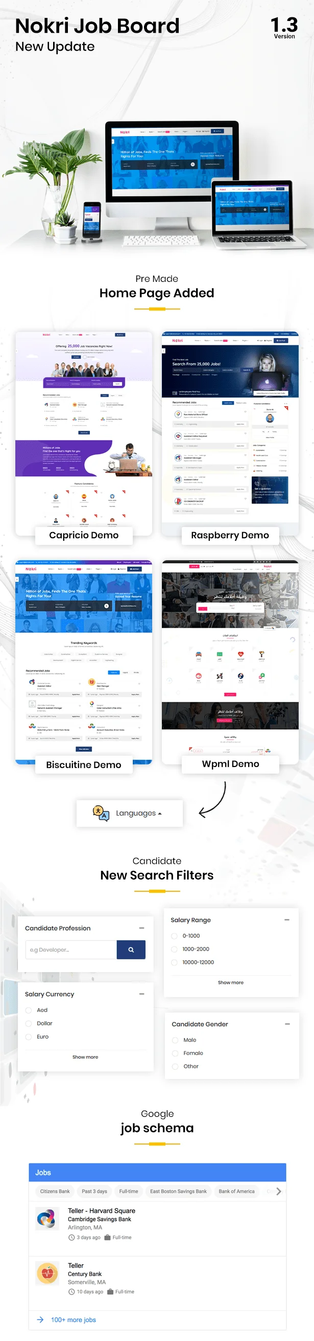 Cập nhật chủ đề nokri 2.3