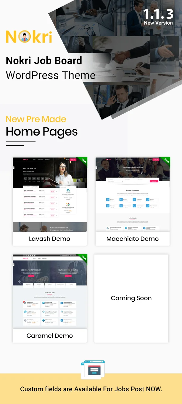 Biểu ngữ trường tùy chỉnh Nokri