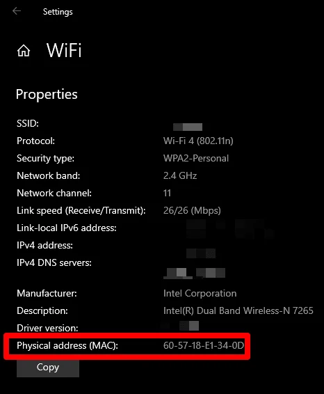 Địa chỉ MAC là gì và cách tìm địa chỉ MAC trên PC hoặc Mac 10 Địa chỉ MAC là gì và cách tìm địa chỉ MAC trên PC hoặc Mac