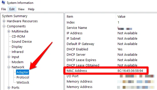 Địa chỉ MAC là gì và cách tìm địa chỉ MAC trên PC hoặc Mac 40 Địa chỉ MAC là gì và cách tìm địa chỉ MAC trên PC hoặc Mac
