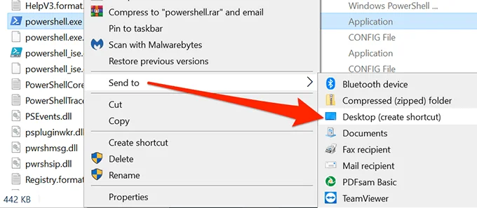 Cách thiết lập Command Prompt và PowerShell Keyboard / Desktop Shortcuts 32 Cách thiết lập Command Prompt và PowerShell Keyboard / Desktop Shortcuts