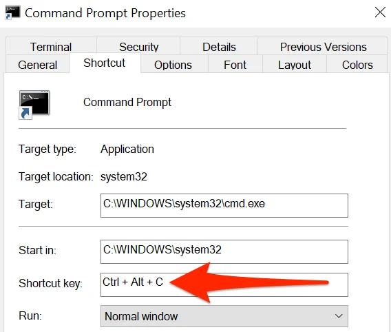 Cách thiết lập Command Prompt và PowerShell Keyboard / Desktop Shortcuts 22 Cách thiết lập Command Prompt và PowerShell Keyboard / Desktop Shortcuts