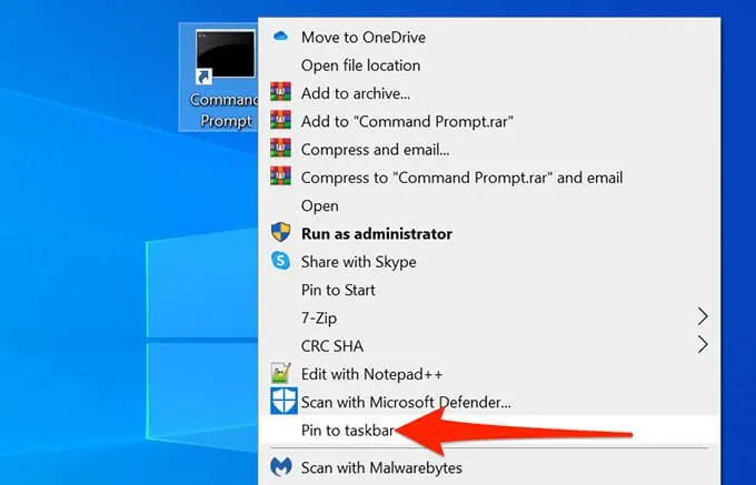 Cách thiết lập Command Prompt và PowerShell Keyboard / Desktop Shortcuts 24 Cách thiết lập Command Prompt và PowerShell Keyboard / Desktop Shortcuts