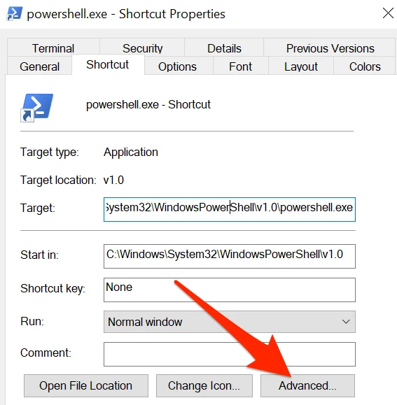 Cách thiết lập Command Prompt và PowerShell Keyboard / Desktop Shortcuts 38 Cách thiết lập Command Prompt và PowerShell Keyboard / Desktop Shortcuts
