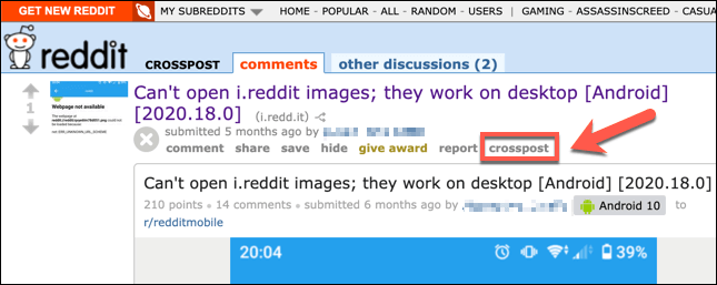 Làm thế nào để Crosspost trên Reddit 10 Làm thế nào để Crosspost trên Reddit