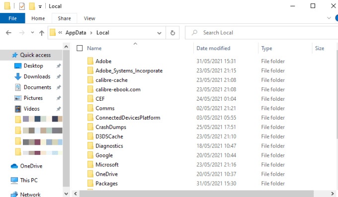 Thư mục AppData trong Windows 10 là gì 8 Thư mục AppData trong Windows 10 là gì