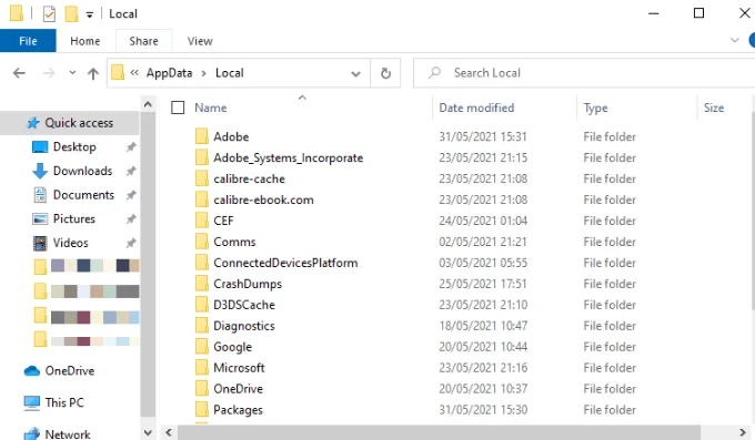 Thư mục AppData trong Windows 10 là gì 8 Thư mục AppData trong Windows 10 là gì