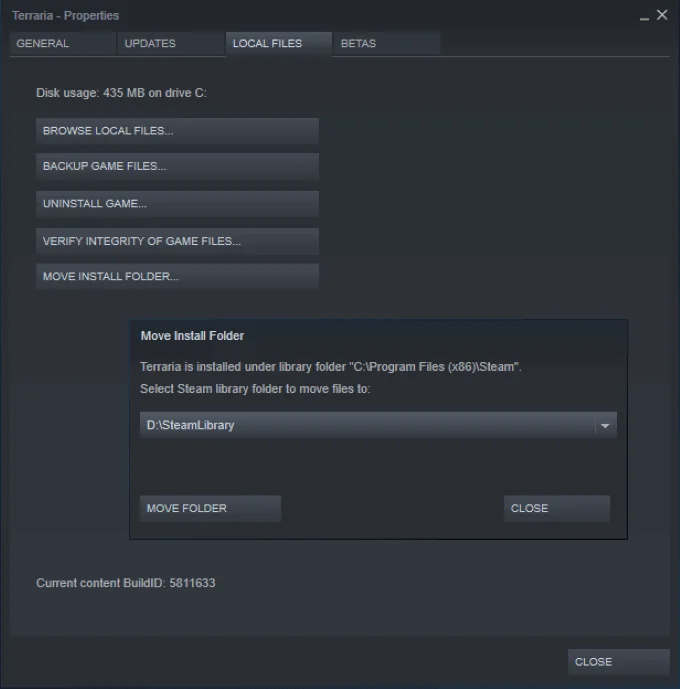 Cách chuyển các trò chơi trên Steam sang một ổ đĩa khác 6 Cách chuyển các trò chơi trên Steam sang một ổ đĩa khác