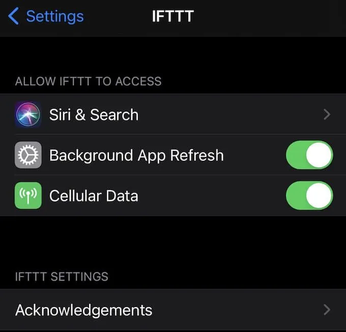 IFTTT không hoạt động? 8 cách để sửa chữa 12 IFTTT không hoạt động? 8 cách để sửa chữa