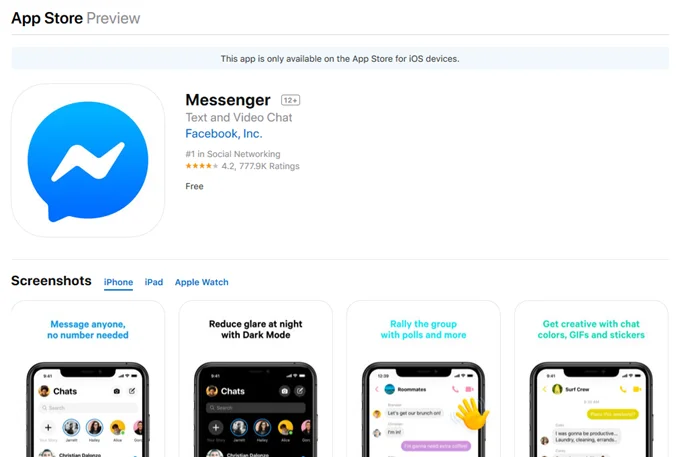 4 cách để biến Facebook Messenger thành một ứng dụng độc lập 2 4 cách để biến Facebook Messenger thành một ứng dụng độc lập