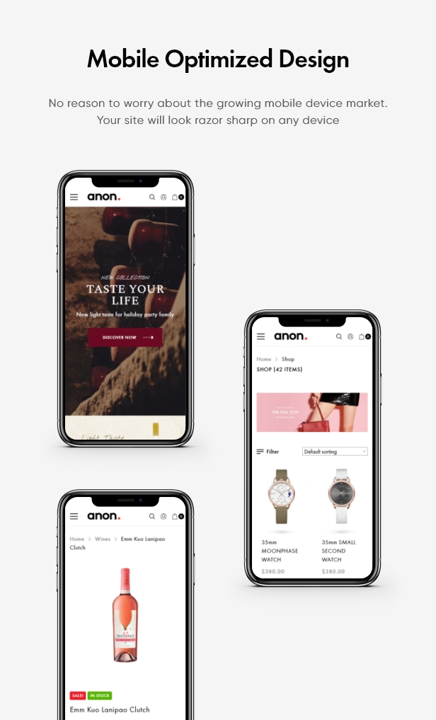 Anon – Multipurpose Elementor WooCommerce Themes 4