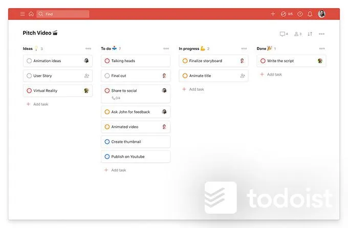 Bảng Kanban Todoist có thể cải thiện năng suất như thế nào