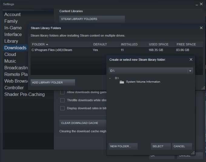Cách chuyển các trò chơi trên Steam sang một ổ đĩa khác 2 Cách chuyển các trò chơi trên Steam sang một ổ đĩa khác