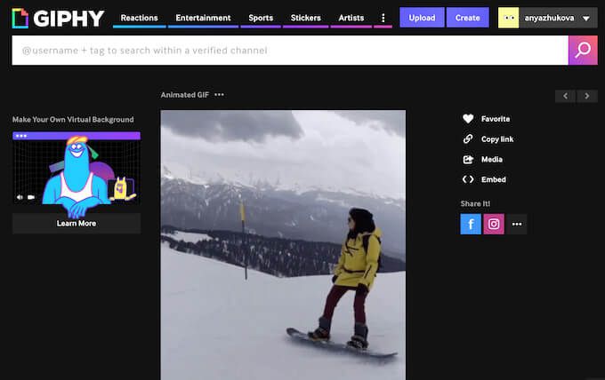 Cách đăng ảnh GIF trên Facebook, Instagram, Reddit và Twitter