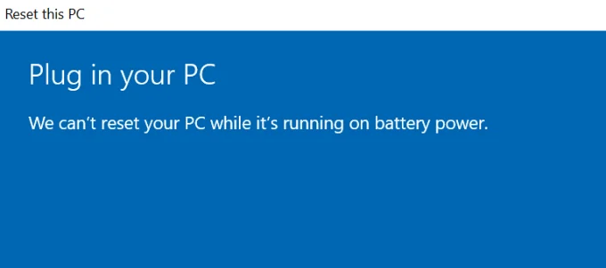 Cách khắc phục “Đã xảy ra sự cố khi đặt lại PC của bạn” trên Windows 2 Cách khắc phục “Đã xảy ra sự cố khi đặt lại PC của bạn” trên Windows