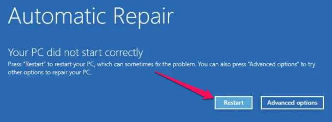 Cách khắc phục lỗi “PC chạy Windows 10 của bạn không khởi động đúng cách” 2 Cách khắc phục lỗi “PC chạy Windows 10 của bạn không khởi động đúng cách”