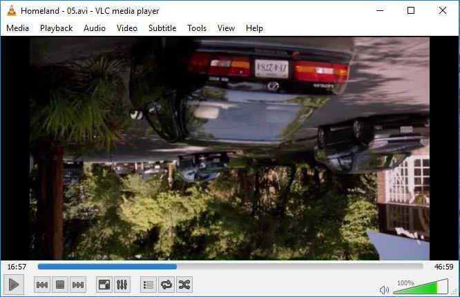 lộn ngược video
