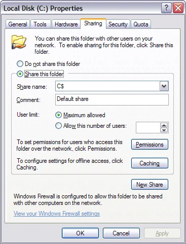Cách tạo chia sẻ mạng ẩn trong Windows