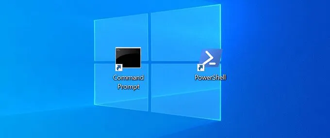 Cách thiết lập Command Prompt và PowerShell Keyboard / Desktop Shortcuts