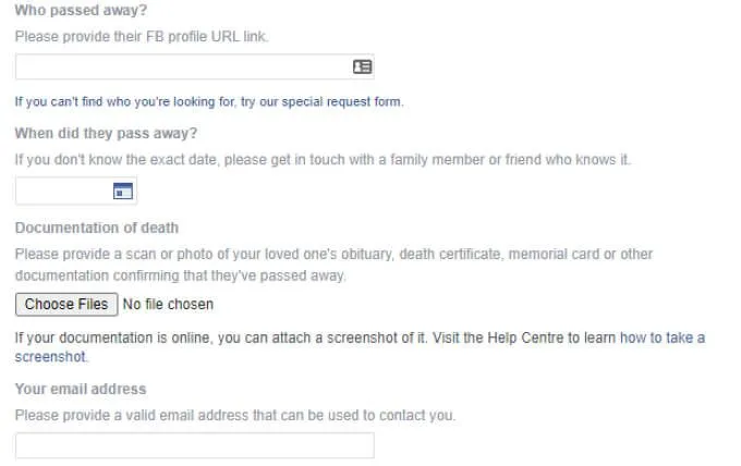Cách thiết lập tưởng niệm Facebook Settings 14 Cách thiết lập tưởng niệm Facebook Settings
