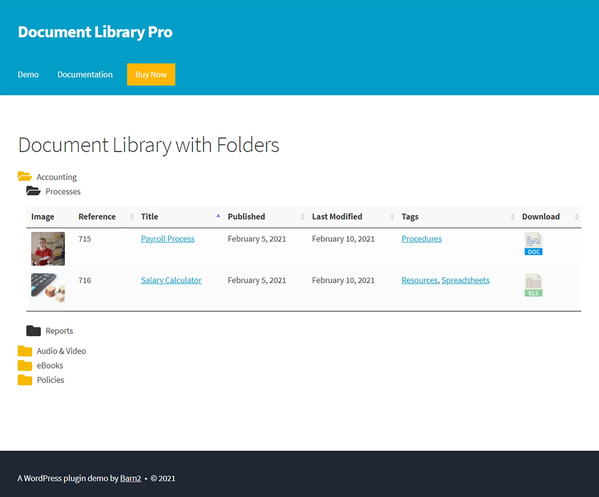 Document Library Pro v2.0.2 NULLED - Barn2 Plugins 4 Document Library Pro - Barn2 Plugins 1