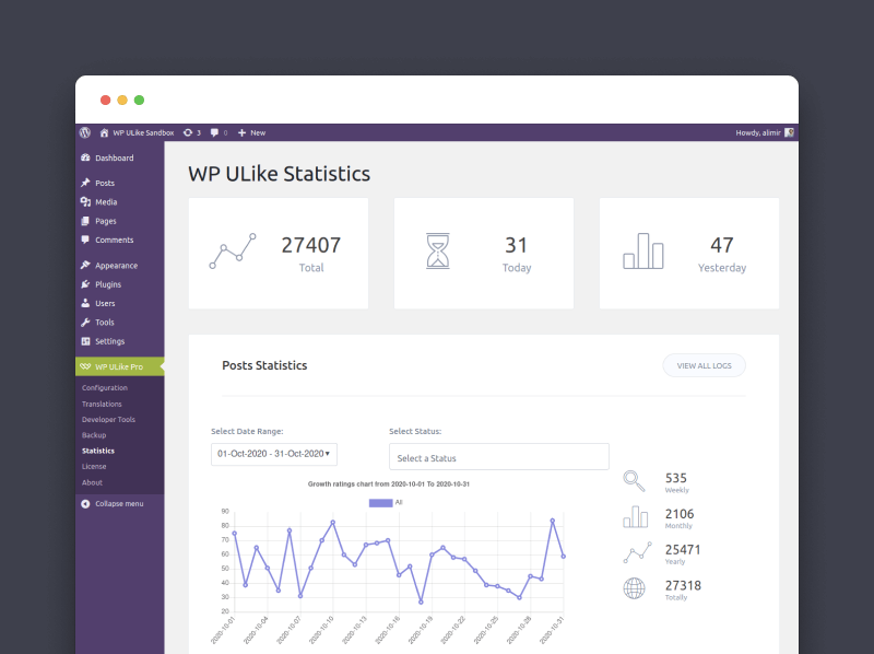WP ULike Pro - The WordPress Leading Marketing Plugin 2