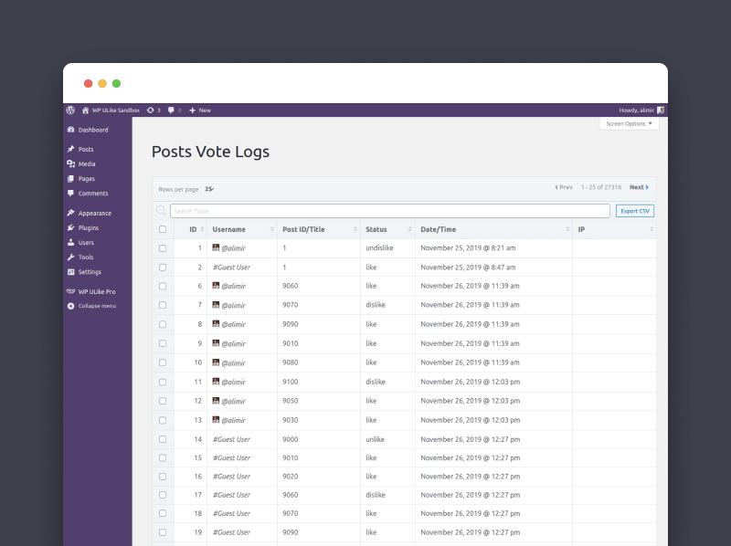 WP ULike Pro - The WordPress Leading Marketing Plugin 4