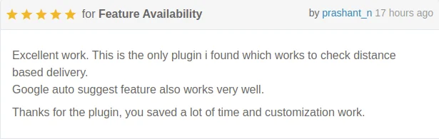 Khoảng thời gian giao hàng