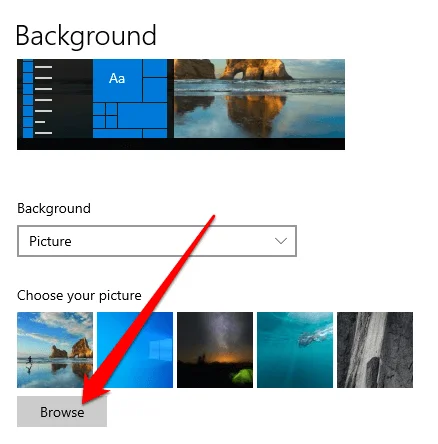 Cách đặt hình nền khác nhau trên mỗi màn hình trong Windows 10 12 Cách đặt hình nền khác nhau trên mỗi màn hình trong Windows 10