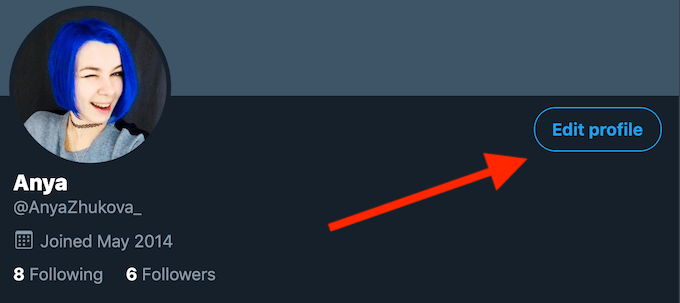 Cách thay đổi tên và xử lý hiển thị trên Twitter của bạn 6 Cách thay đổi tên và xử lý hiển thị trên Twitter của bạn