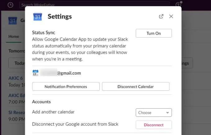 Cách tích hợp lịch Slack hoạt động 61 Cách tích hợp lịch Slack hoạt động