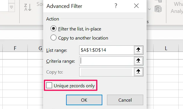 Cách loại bỏ các hàng trùng lặp trong Excel 44 Cách loại bỏ các hàng trùng lặp trong Excel
