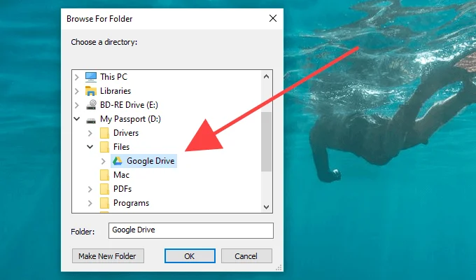 Cách thay đổi vị trí thư mục sao lưu và đồng bộ hóa của Google Drive 10 Cách thay đổi vị trí thư mục sao lưu và đồng bộ hóa của Google Drive