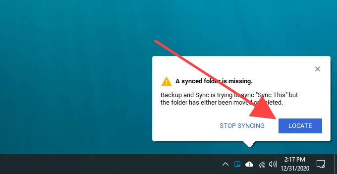 Cách thay đổi vị trí thư mục sao lưu và đồng bộ hóa của Google Drive 8 Cách thay đổi vị trí thư mục sao lưu và đồng bộ hóa của Google Drive