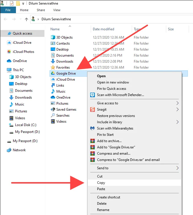Cách thay đổi vị trí thư mục sao lưu và đồng bộ hóa của Google Drive 6 Cách thay đổi vị trí thư mục sao lưu và đồng bộ hóa của Google Drive