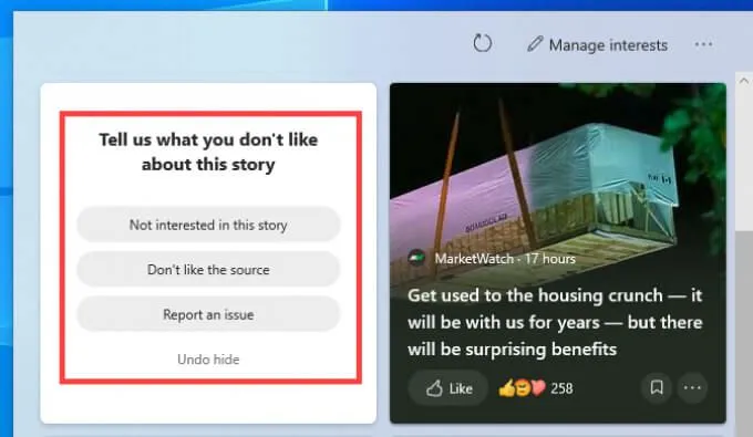 Cách xóa Tin tức và Thời tiết khỏi Thanh tác vụ Windows 10 12 Cách xóa Tin tức và Thời tiết khỏi Thanh tác vụ Windows 10