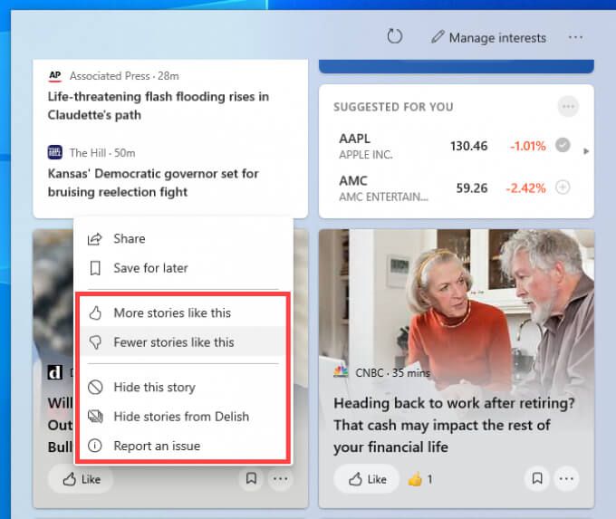Cách xóa Tin tức và Thời tiết khỏi Thanh tác vụ Windows 10 14 Cách xóa Tin tức và Thời tiết khỏi Thanh tác vụ Windows 10