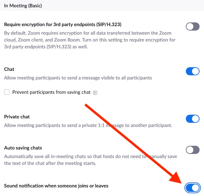zoom_sound-notifications-on-entry - Mẹo kỹ thuật trực tuyến Xoay Off Hình ảnh Thông báo mục nhập cuộc họp