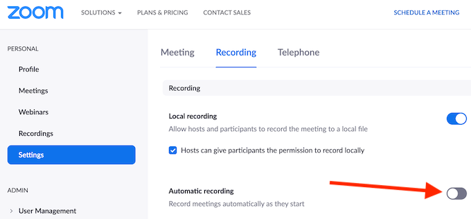 zoom_automatic-meeting-recording - Mẹo kỹ thuật trực tuyến Ghi lại hình ảnh bản trình bày thu phóng của bạn